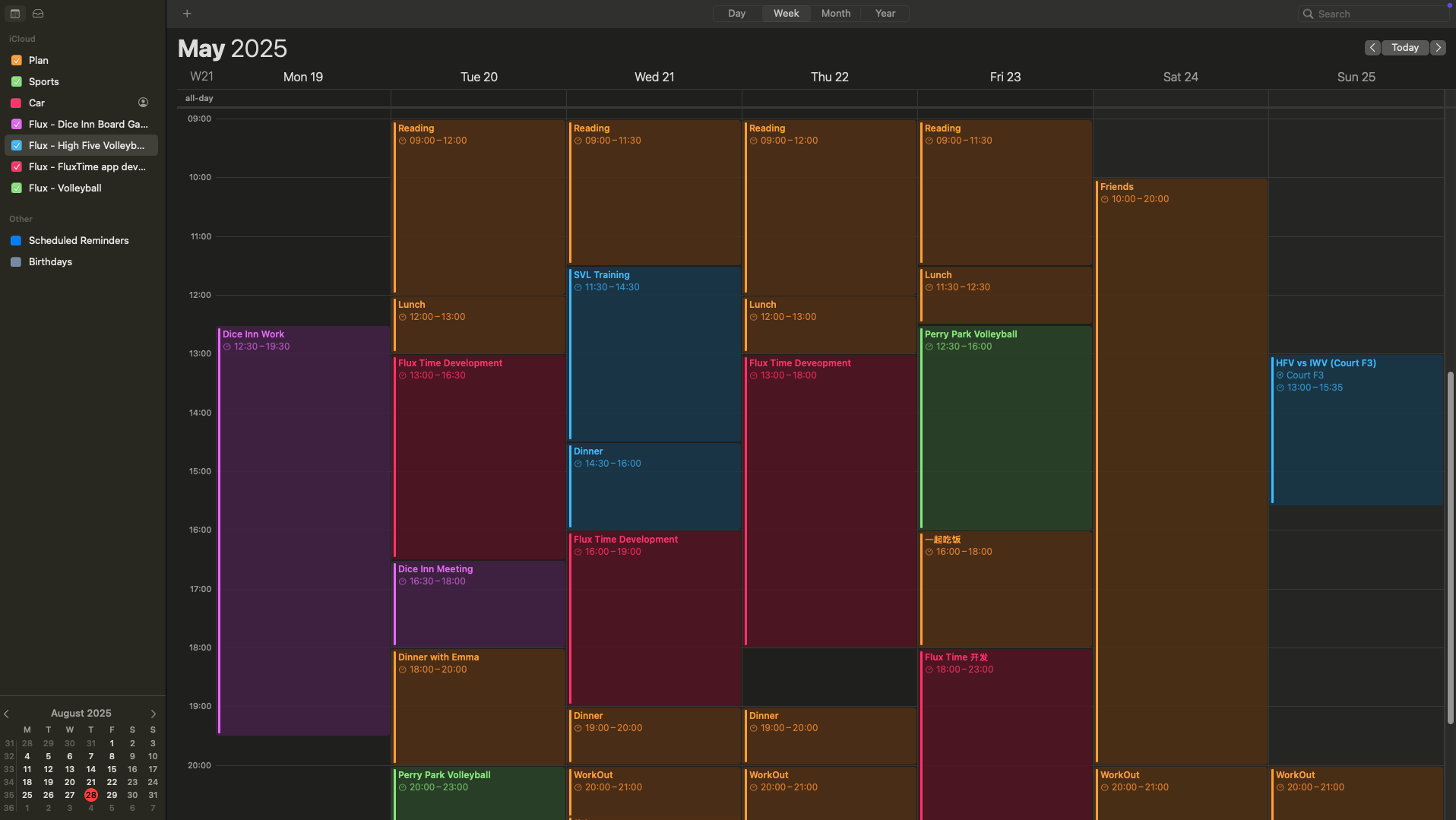 Apple Calendar integration